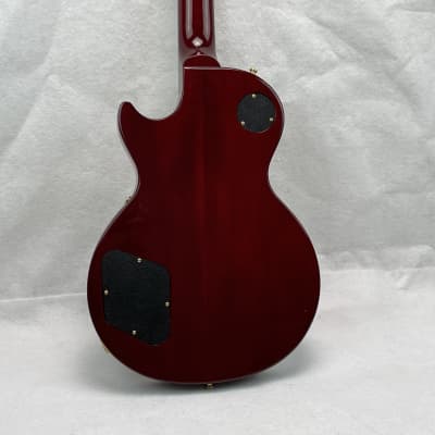 Gibson Les Paul Studio T with Gold Hardware 2016 - Wine Red image 2
