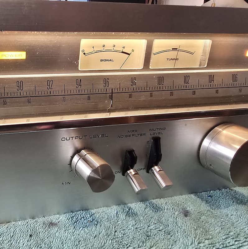 Pioneer TX-9500 1970s - Silver  			