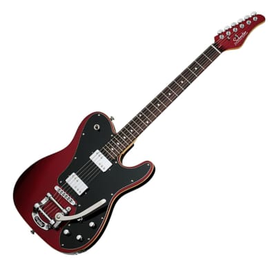 Schecter PT Fastback II B Metallic Red Bigsby B50 HH Electric Guitar for sale