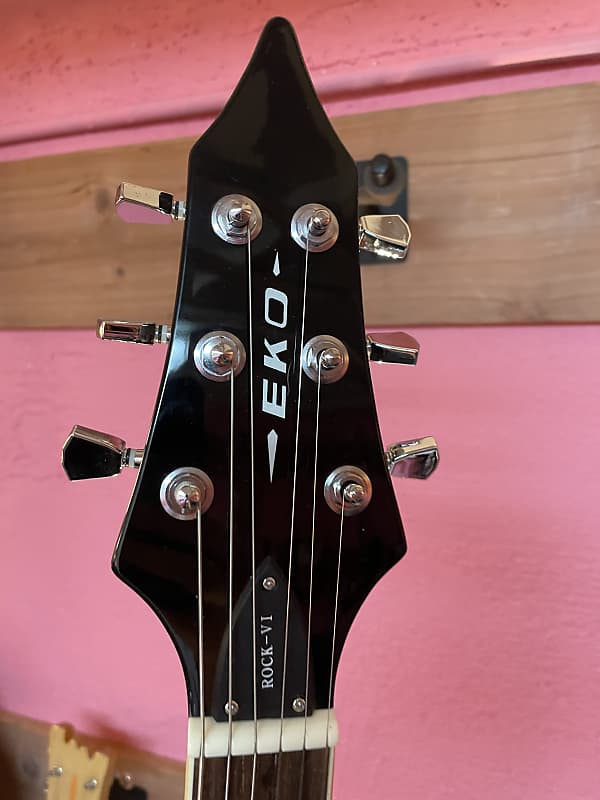 Eko Rock VI Rokes 2000's Sunburst | Reverb