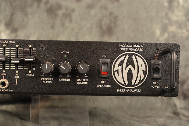 新春初売り SWR Amplifier Bass Rack Made USA 1990s Watt 300 Workingman ベース