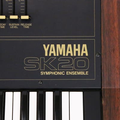 1980 Yamaha SK-20 Symphonic Ensemble Vintage Original Polyphonic Analog Programmable Synthesizer Keyboard Organ & Strings Synth image 11