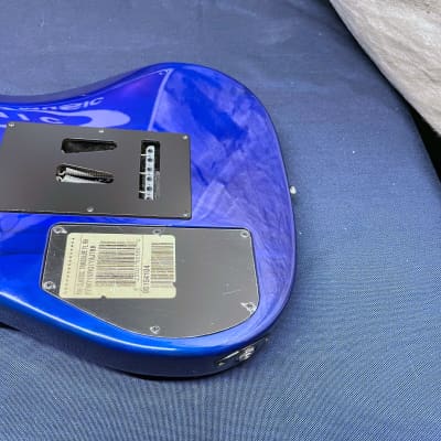Godin Freeway Classic Guitar 2005 - Translucent Blue image 22