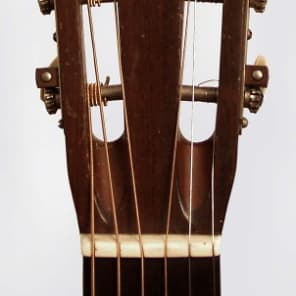 C. F. Martin  0-21 Flat Top Acoustic Guitar (1930), ser. #43488, original black soft shell case. image 5