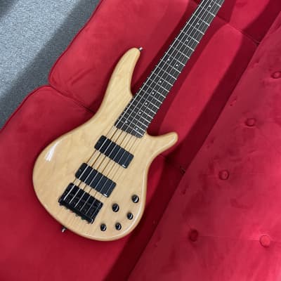 Ibanez SR 406 6 String Bass - Natural for sale