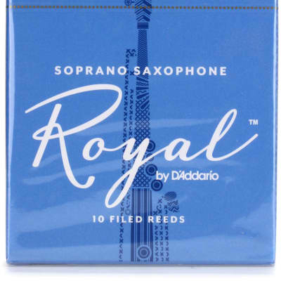 D'Addario RIB1025 - Royal Soprano Saxophone Reeds - 2.5 (10-pack) image 1