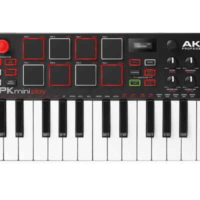 Akai MPK Mini Play Portable 25-Key MIDI Controller | Reverb Canada