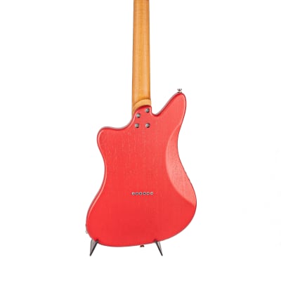 Cream T Guitars Crossfire SRT-6 - Inferno Red w/ Stripe #SO22UND image 4