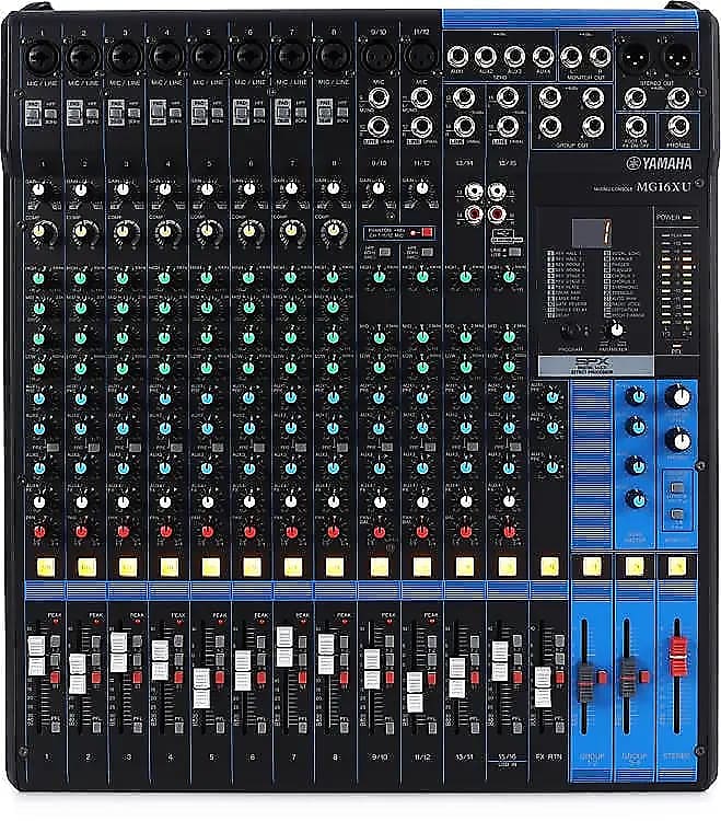 Yamaha MG16XU 16 Channel Mixing Console | Reverb