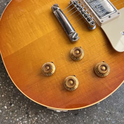 Gibson Custom Shop 1958 Les Paul Standard Reissue Gloss 2017 - Abilene Sunset Burst image 5