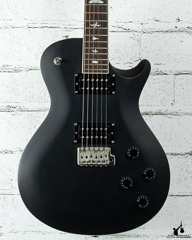 PRS SE Mark Tremonti Singlecut Tremolo Satin Black | Reverb
