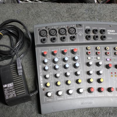 UNTESTED / AS IS / SOUNDCRAFT SPIRIT FOLIO NOTEPAD SOUND