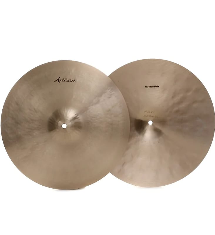Sabian 15" Artisan Light Hi-Hat Cymbals (Pair) image 1