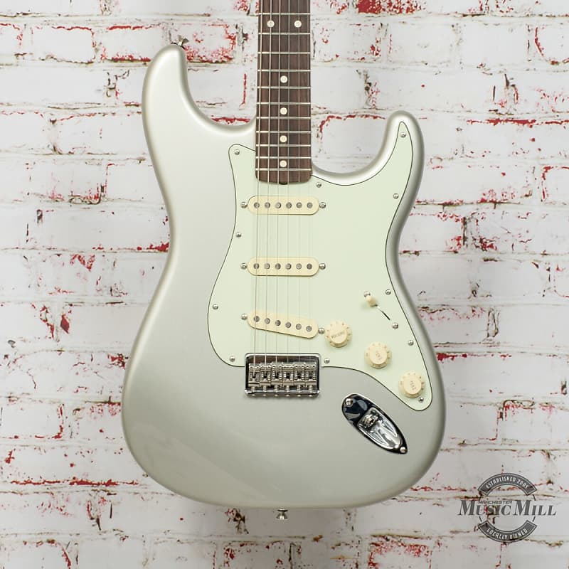 Fender Robert Cray Stratocaster Electric Guitar Inca Silver image 1