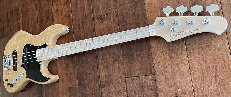Xotic XJ Jazz-Style 4-String Bass Guitar Natural Aged Finish Maple Neck  2485 | Reverb Hungary