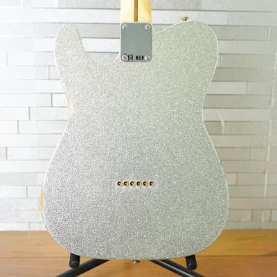 Fender Brad Paisley Road Worn Telecaster - Silver Sparkle Autographed & Played by Brad Paisley image 2