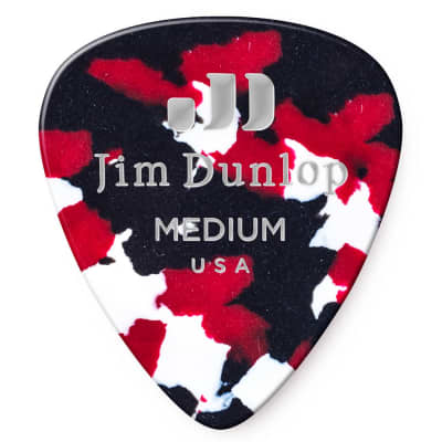 Dunlop Confetti Medium Celluloid Guitar Picks 72 Pack 483R06MD image 1