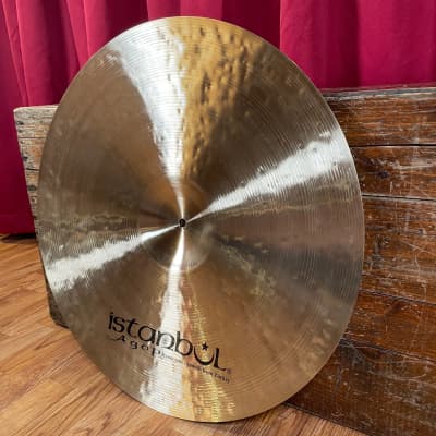 22" Istanbul Agop Traditional Crash Ride Cymbal 2414g *Video Demo* image 8