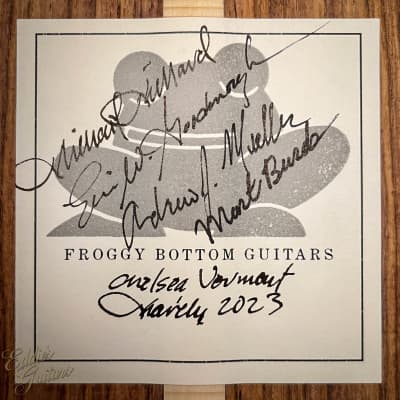 Froggy Bottom Model F14 Deluxe - Adirondack Spruce & Guatemalan Rosewood image 23