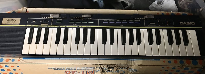 NOS Casio MT-36 Keyboard Synthesizer, 1980's, Made In Japan image 1