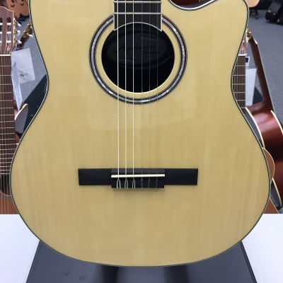 Applause Standard Nylon Acoustic Electric Natural Spruce image 2