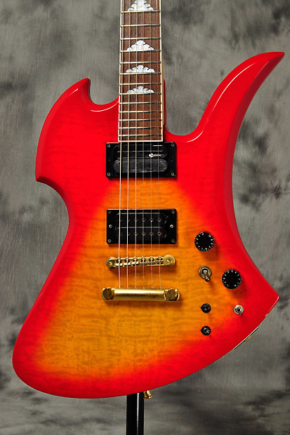 ギター FERNANDES Burny MG-130S hide model Fernandes/Burny MG-130S Hide Signature Model Cherry Sunburst