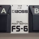 Boss FS-6 Dual Foot Switch Pedal Latch Momentary
