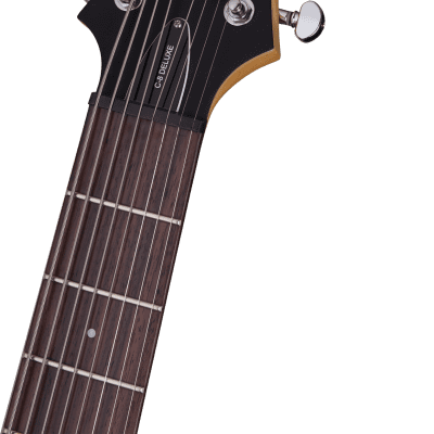 Schecter C-8 Deluxe Satin Black E-Gitarre 8-Saiter image 6