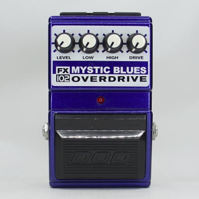 Reverb.com listing, price, conditions, and images for dod-fx102-mystic-blues-overdrive
