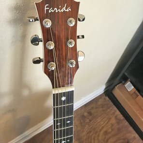 Farida R-52 ENA Acoustic Guitar - Solid Spruce Top | Reverb