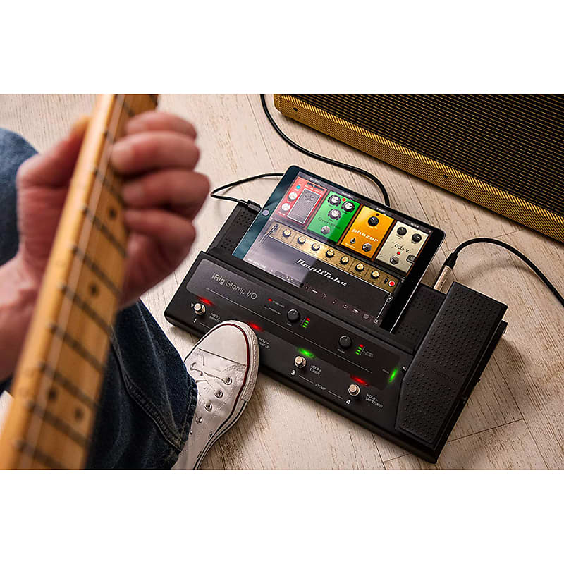 IK Multimedia iRig Stomp I/O Usb Pedalboard Controller | Reverb