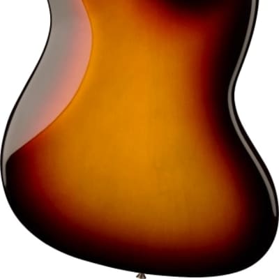 Fender American Vintage II 1966 Jazz Electric Bass Left-Hand, Rosewood Fingerboard, 3-Color Sunburst image 4