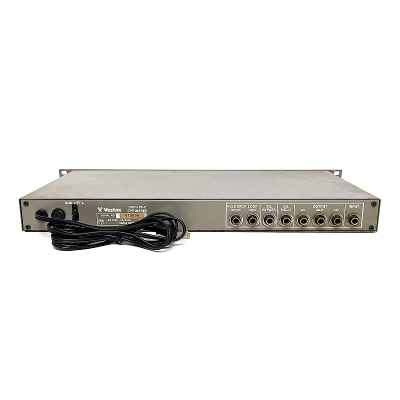 DTM・DAW M3685 Vestax DIG411B digital delay Vestax DIG-411B Digital Delay Rackmount Unit Very Rare Japan