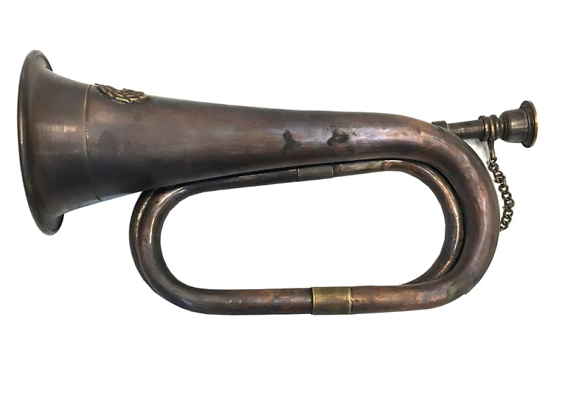 CSA Bugle Replica Civil War Bugle CSA Reverb