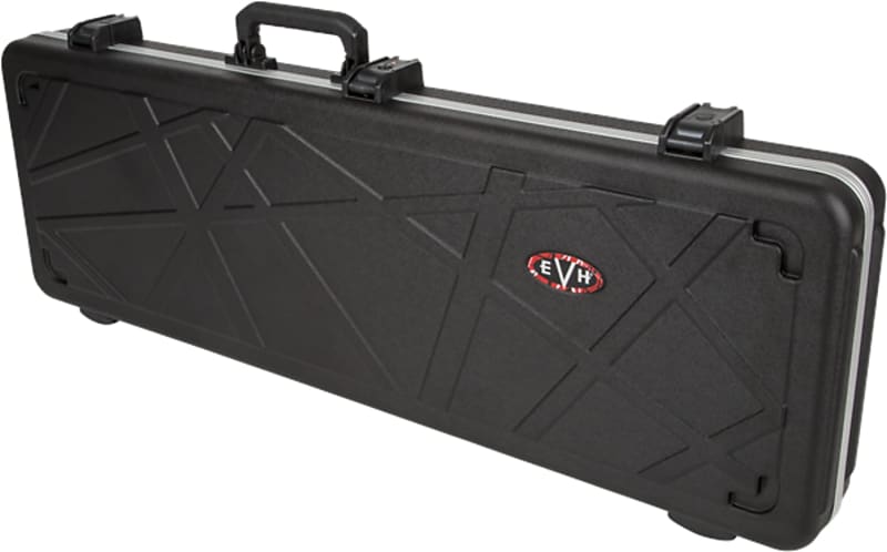 EVH Striped Series Electric Guitar Flight Case, Black image 1