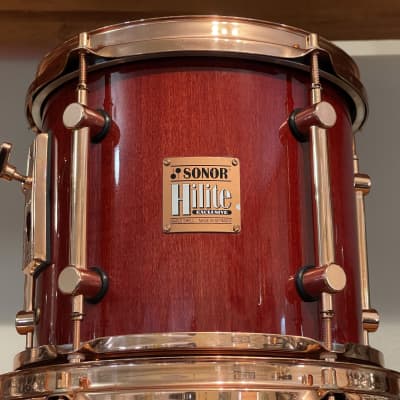 Sonor Hilite Exclusive Red Maple Bop Kit 10/12/14/18 image 18