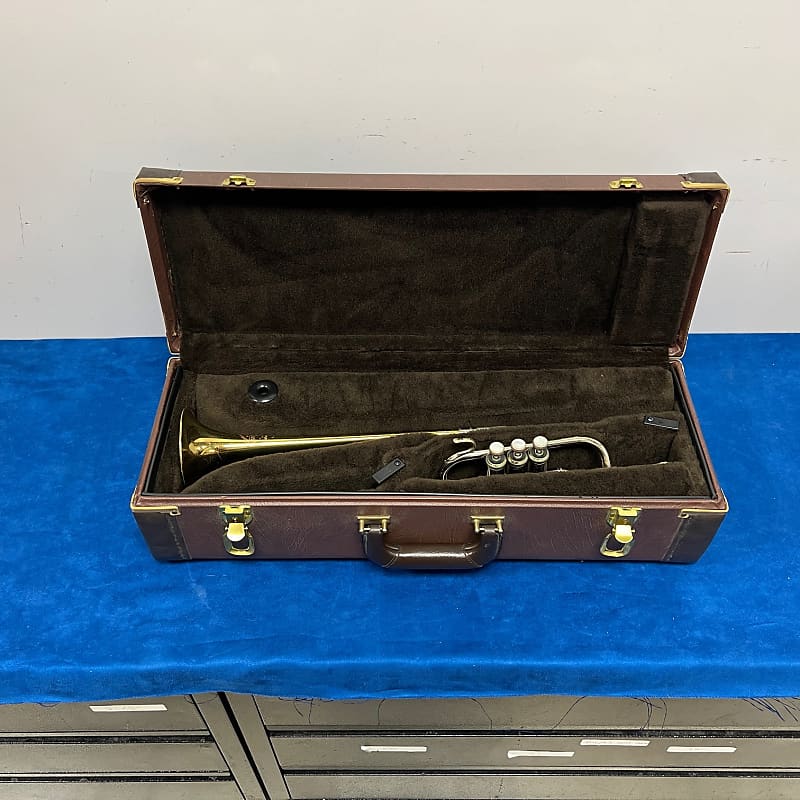 Used Bach Stradivarius Model 311 Piccolo Trumpet Just Serviced with Case 1980 image 1