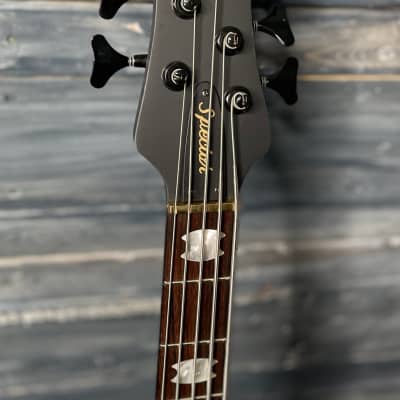 Spector Left handed Euro 5 LX EURO5LXMBKSLH 5 String Electric Bass Guitar- Trans Black Stain Matte image 6