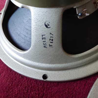 Celestion Matching Quad Celestion G12 H Greenback Pulsonic cones 16ohm 30 watt 1972 image 7