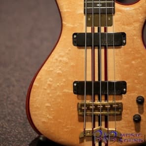 Alembic BKPOINTCUS5 Natural 36" Scale Balance K Point Custom 5 String Bass image 5