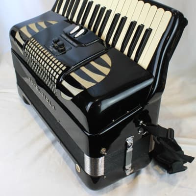 6942 - Black Excelsior Excelsiola Basso - Bass Accordion 35 | Reverb