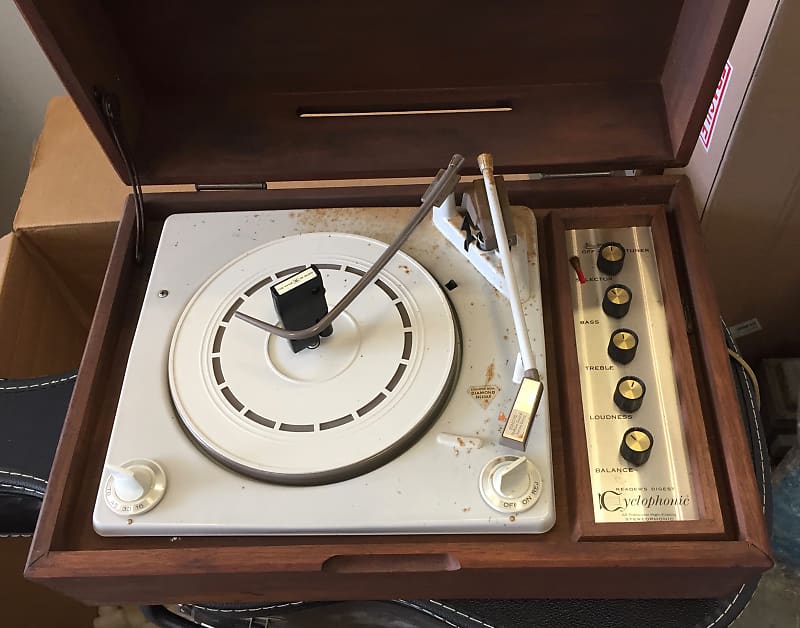 1960's Readers' Digest Cyclophonic Record Player | Reverb