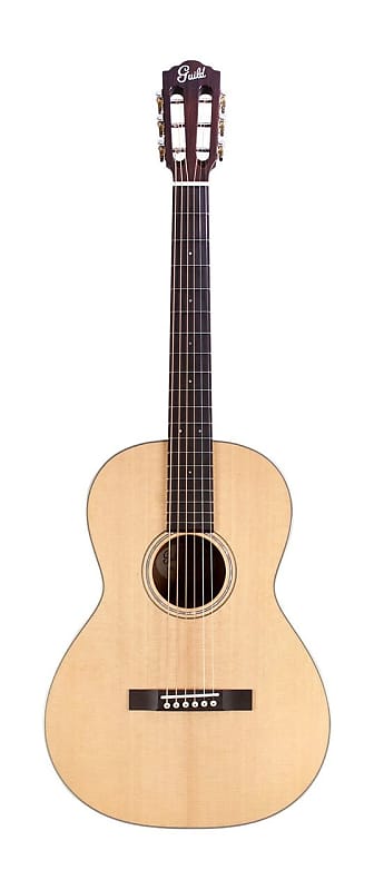 Guild P-240 Memoir 12-Fret Acoustic Guitar Natural image 1