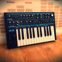Novation Bass Station II 25-Key Analogue Synthesizer with Decksaver cover
