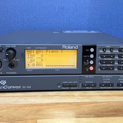 Roland SC-88 Sound Canvas GS Sound Module