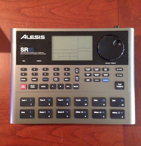Alesis SR18 Drum Machine Reverb