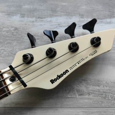 1989 Rockoon Japan (by Kawai) RHB-40 Bass (White) image 6