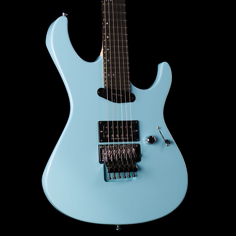 ESP Custom Shop Original Series Maverick in Sonic Blue w/ Ebony Fingerboard  & Reverse Headstock | Reverb Italia