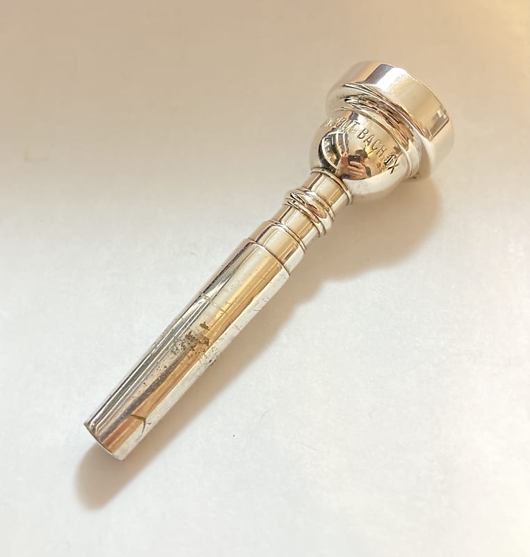 Bach 1X Trumpet Mouthpiece Silver Reverb