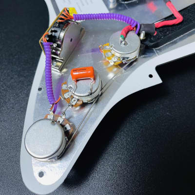 LACE Sensor Ultimate Triple Loaded Pickguard - W-Pickguard / B-Pickups image 3
